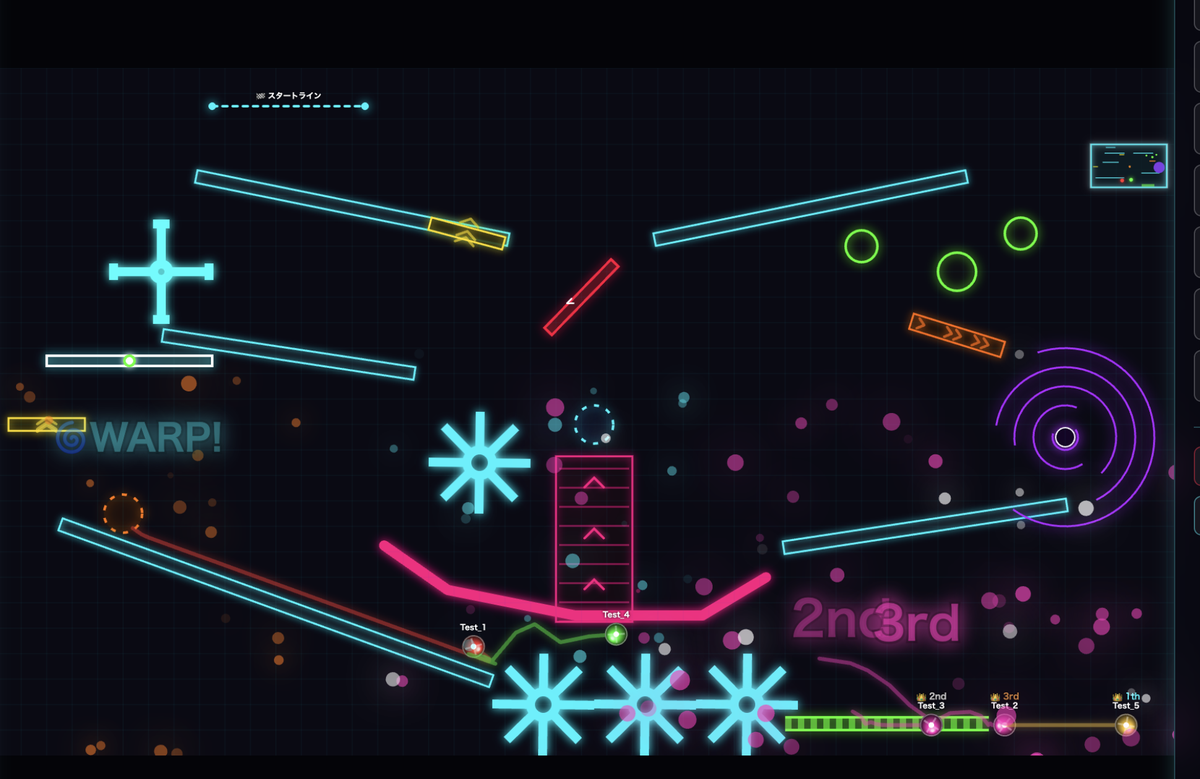 Audience game screen